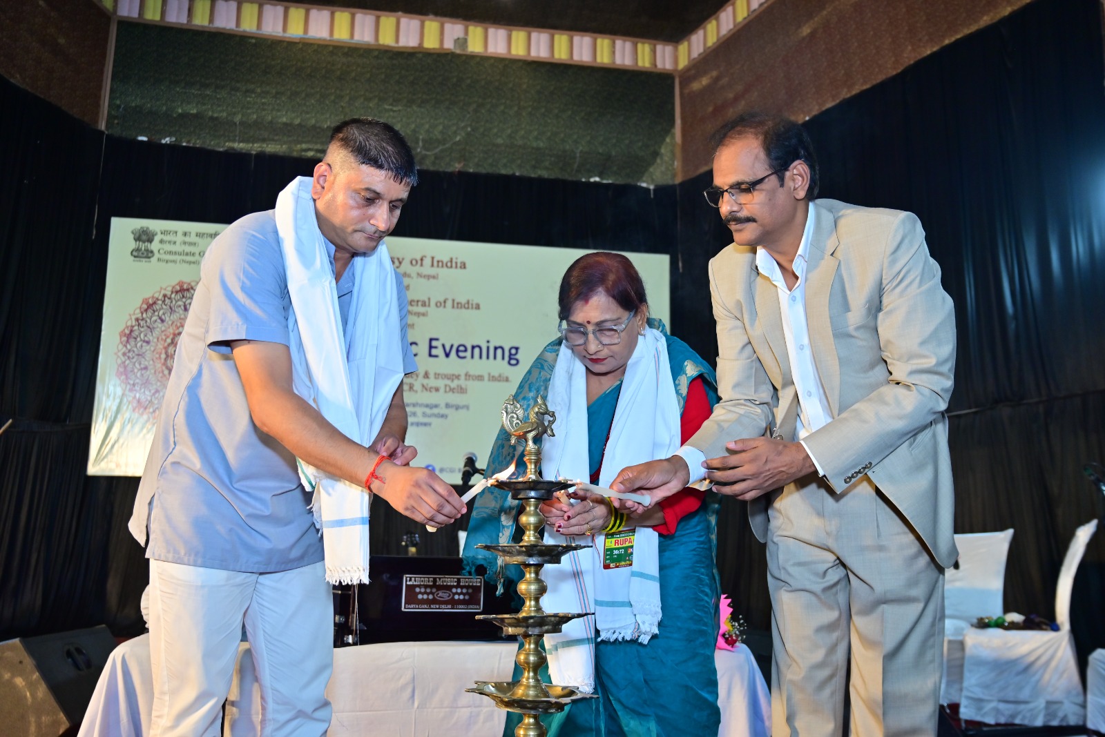 Light Music Evening: Performance by an ICCR sponsored troupe led by Shri Rajesh Pandey, at Birgunj